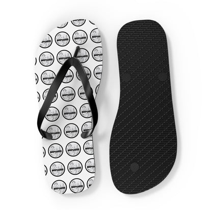 BEEFCAKE LOGO FLIP FLOPS