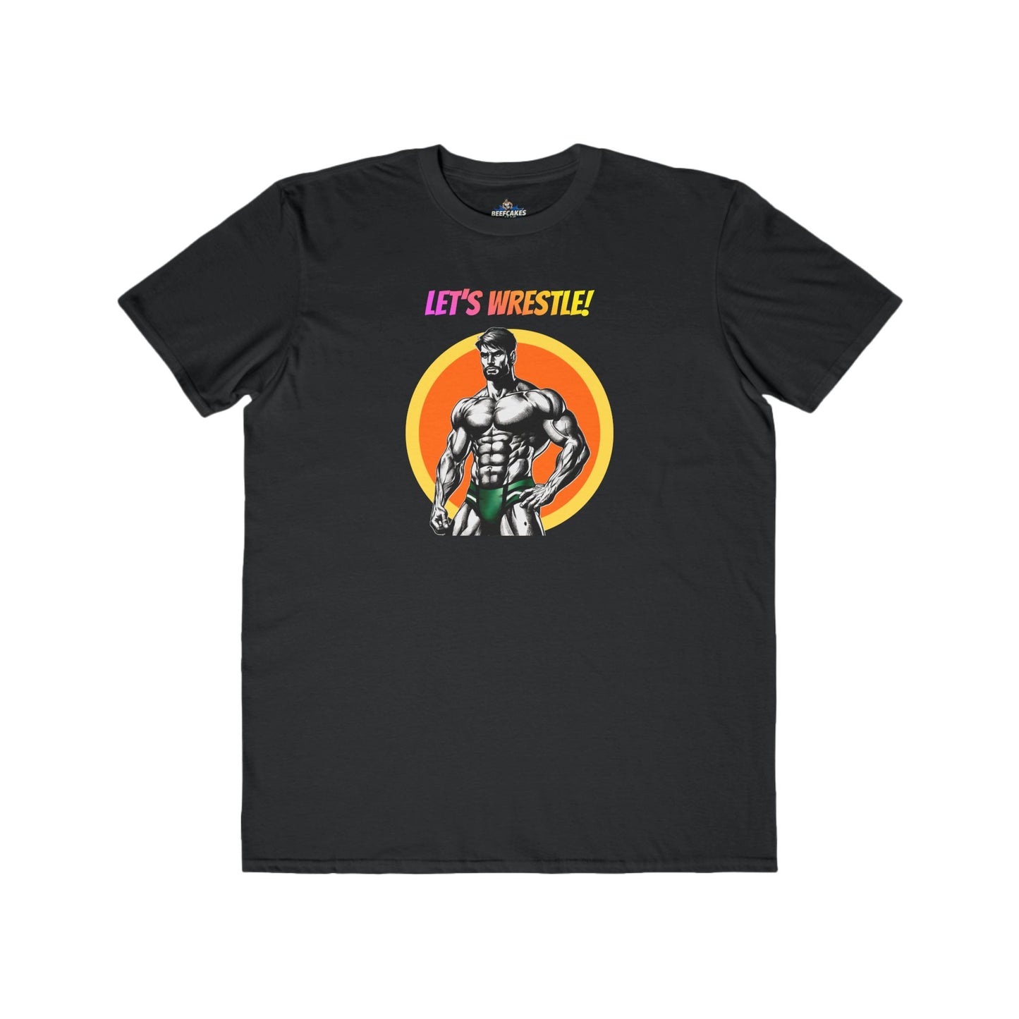 LET'S WRESTLE VINTAGE TEE – MUSCLES, MAYHEM & A SPLASH OF MASC ENERGY