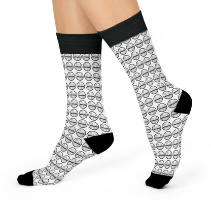 BEEFCAKE LOGO CUSHIONED CREW SOCKS