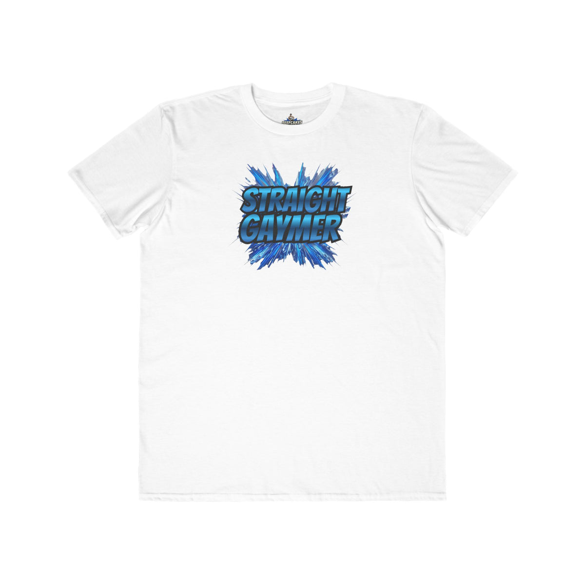 STRAIGHT GAYMER MODE TEE-COMIC STYLE GAMING GRAPHIC
