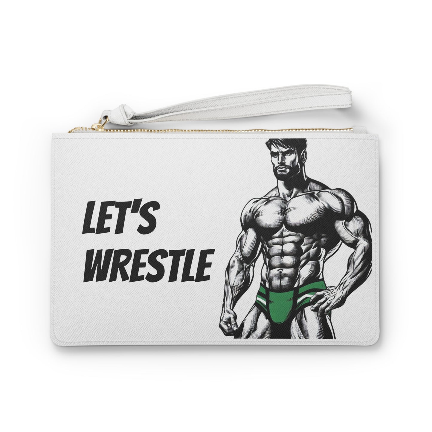 BEEFCAKE LET'S WRESTLE, POUCH