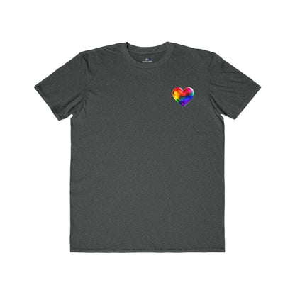 🌈PRIDE COLLECTION - THE HEART-ON TEE —  LIGHTWEIGHT PRIDE SHIRT