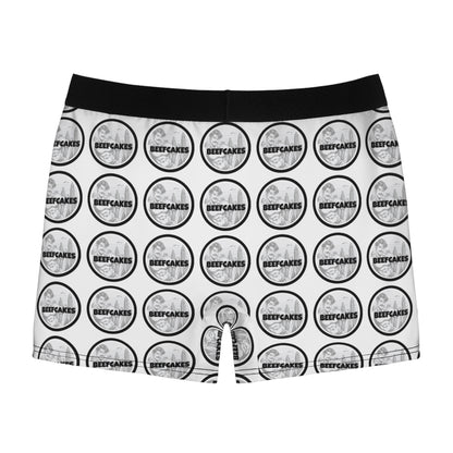 BEEFCAKE LOGO MEN'S BOXER BRIEFS