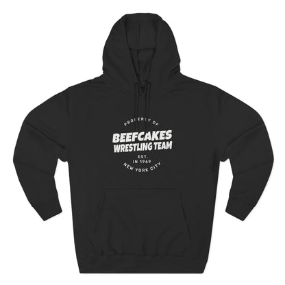 "BEEFCAKES WRESTLING TEAM PROPERTY" HOODIE - VINTAGE 1969 EDITION