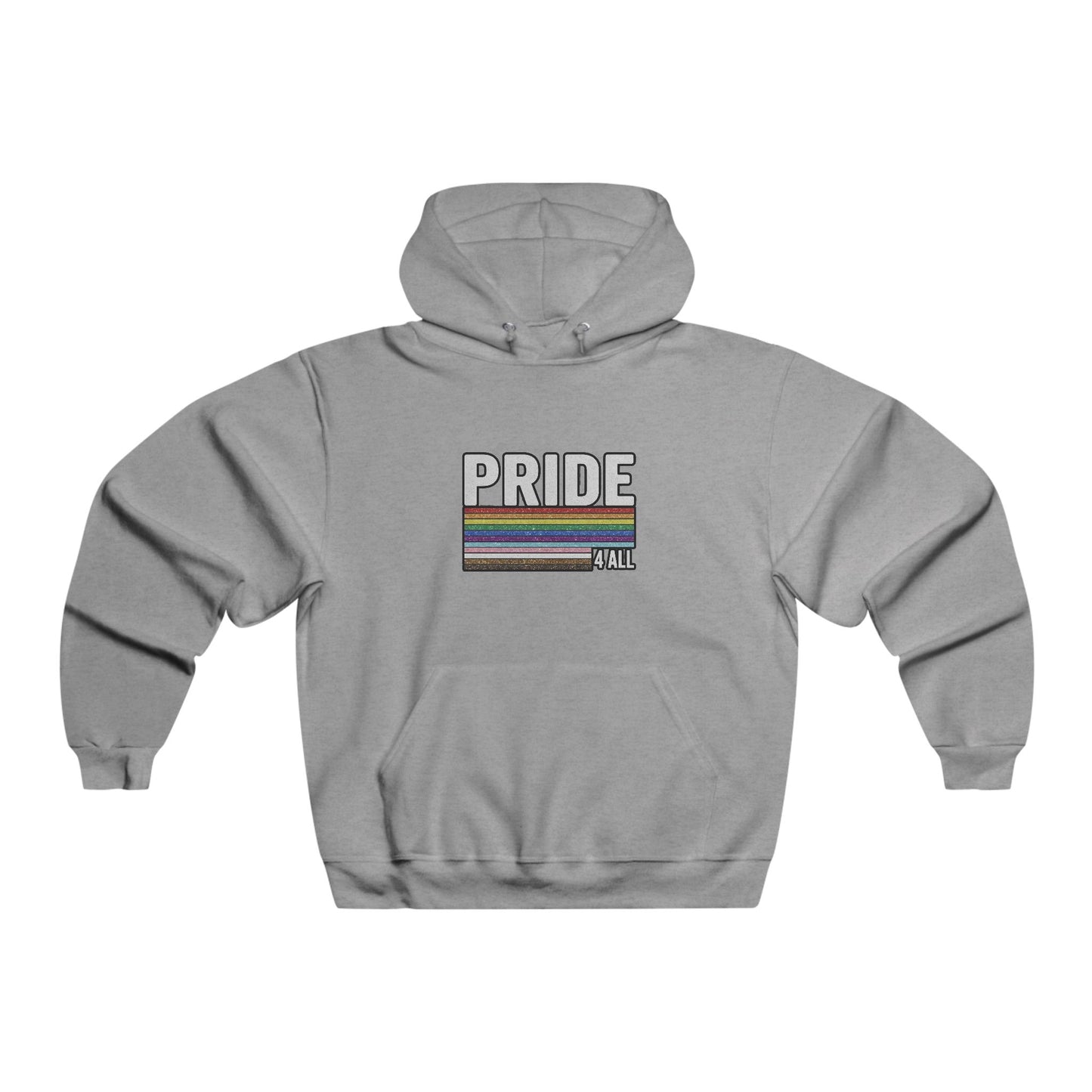 🌈PRIDE COLLECTION- PRIDE GLITTER STRIPE HOODIE