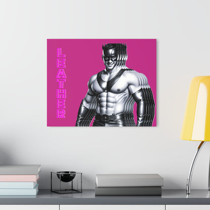 LEATHER: NEON NYC NIGHTS - ACRYLIC PRINT 30″x 20″ or 20"x16"