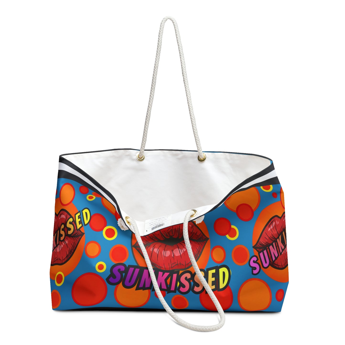 "SUNKISSED" POP ART - WEEKENDER/BEACH BAG