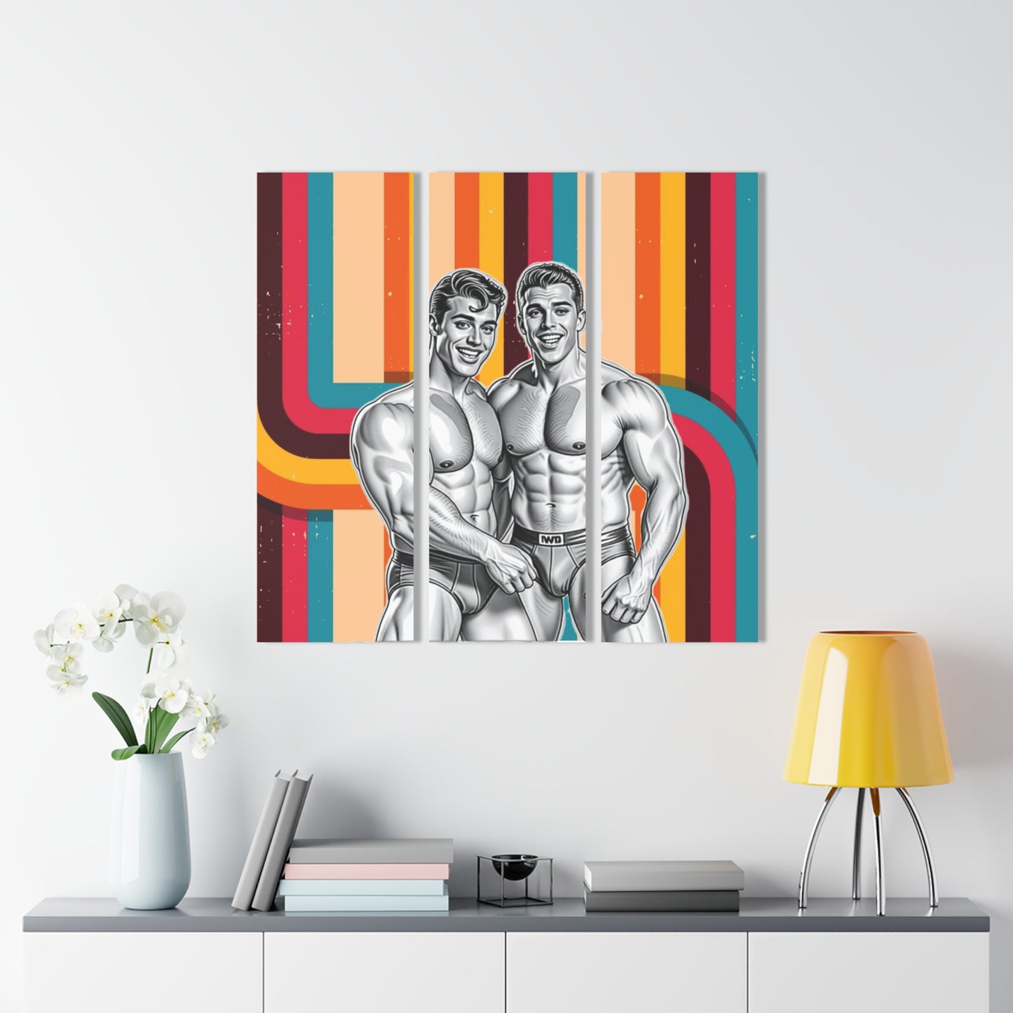 🏳️‍🌈 Boys Will Be Boys: Second Coming Triptych- Limited Edition- 36"x 12"