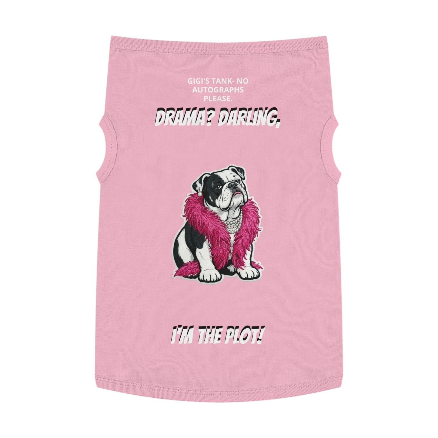 "DRAMA DARLING"-  (PERSONALIZE IT) TANK TOP (I'M THE PLOT EDITION)