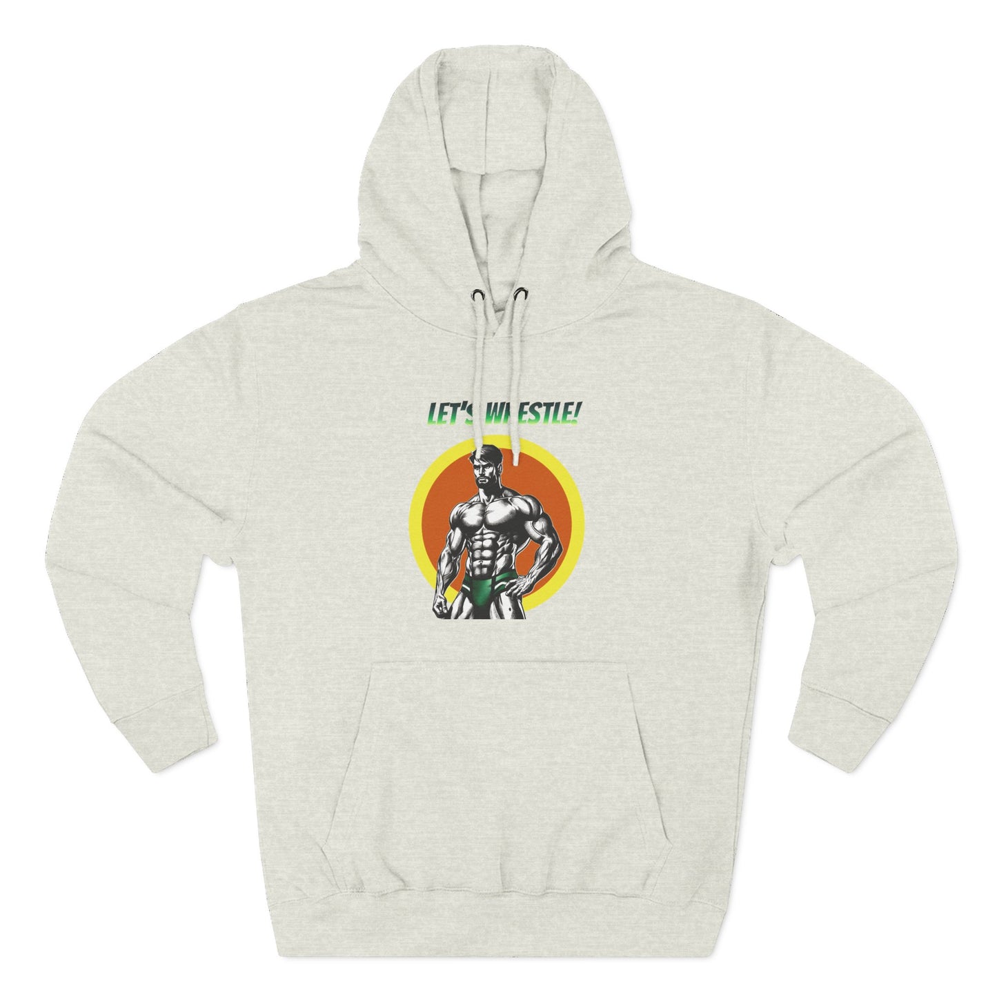 LET’S WRESTLE! - PREMIUM FLEECE HOODIE - BFCK Style