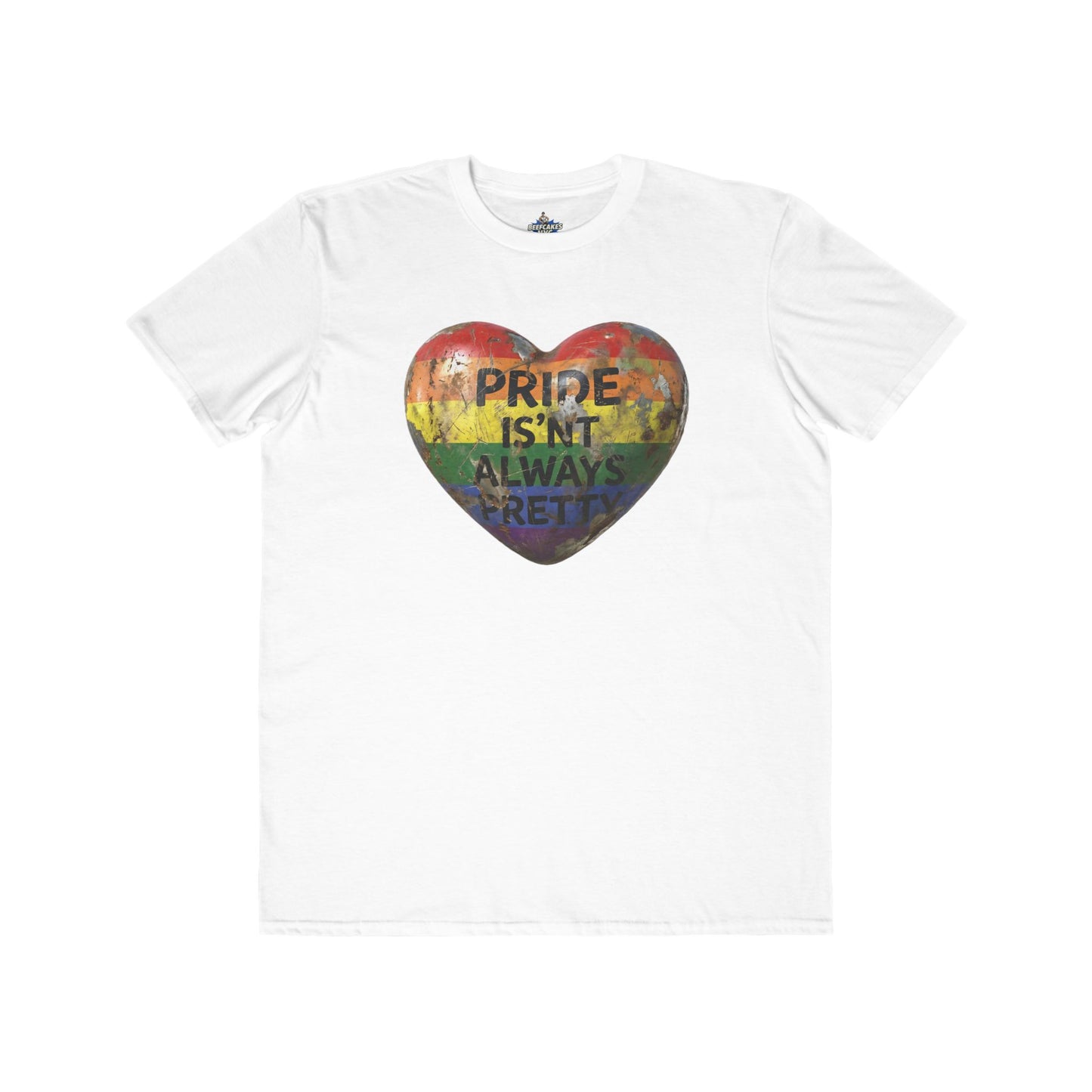 🌈PRIDE COLLECTION- PRIDE IS'NT ALWAYS PRETTY TEE/FRONT & BACK