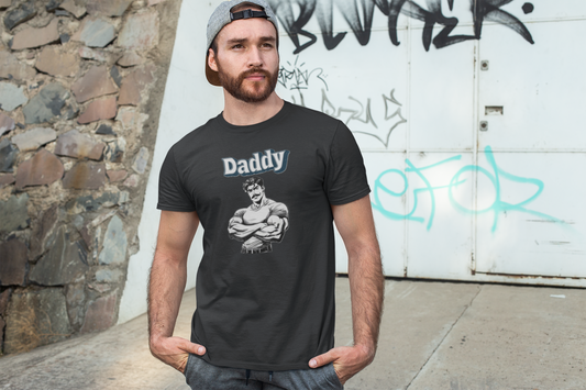 Daddy Beefcake Tee- Flex Appeal Meets Daddy Drama