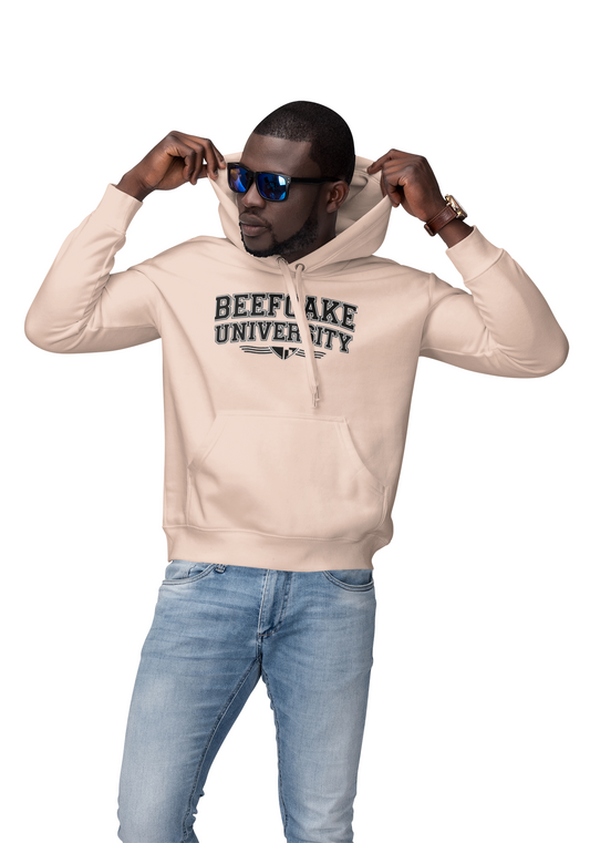 BEEFCAKES UNIVERSITY HOODIE - CAMPUS CUFFED