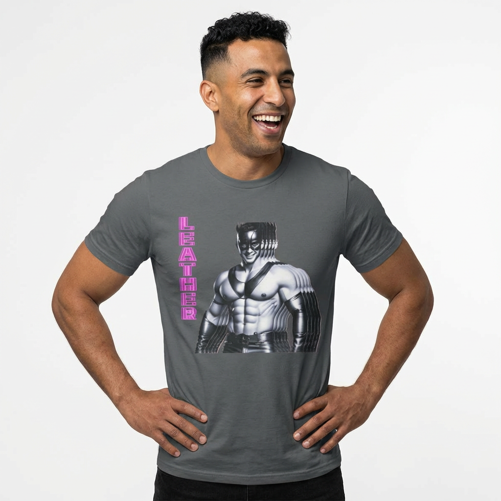 LEATHER: NEON NYC NIGHTS TEE