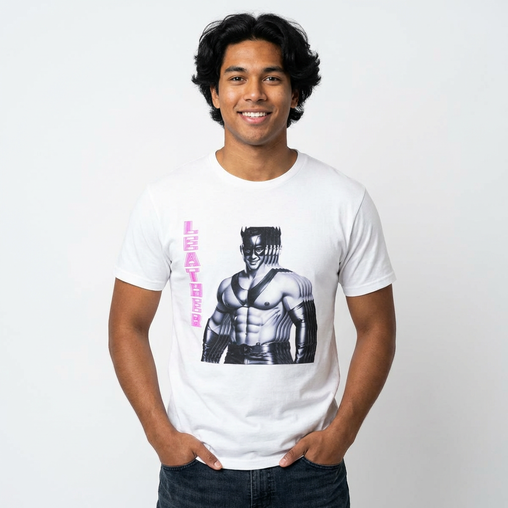 LEATHER: NEON NYC NIGHTS TEE