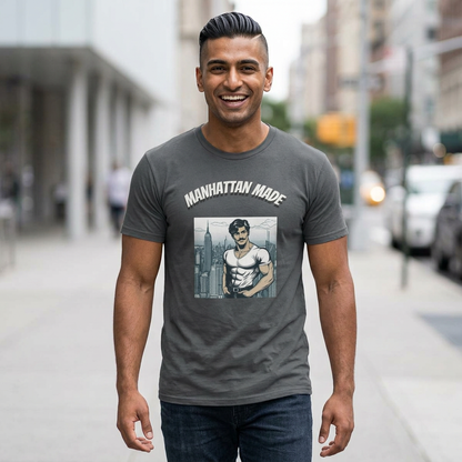 NYC BEEFCAKE, MANHATTAN MADE - MUSCLE POWERED, NYC APPROVED
