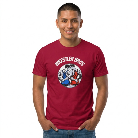 WRESTLER BROS TEE - CHEEKY CHAMPIONS