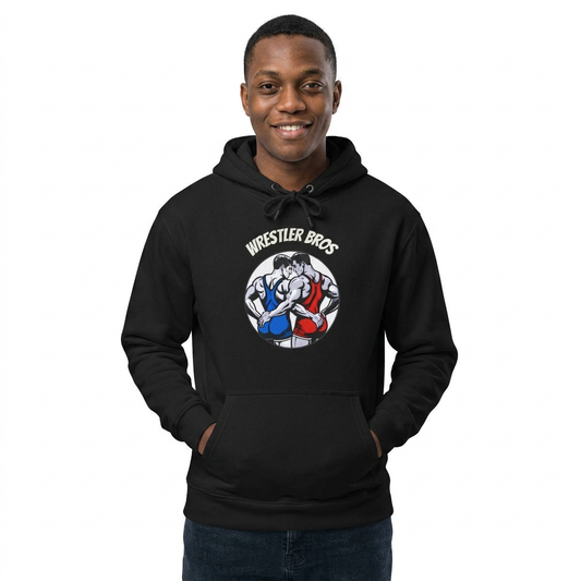 WRESTLER BROS HOODIE- CHEEKY CHAMPIONS