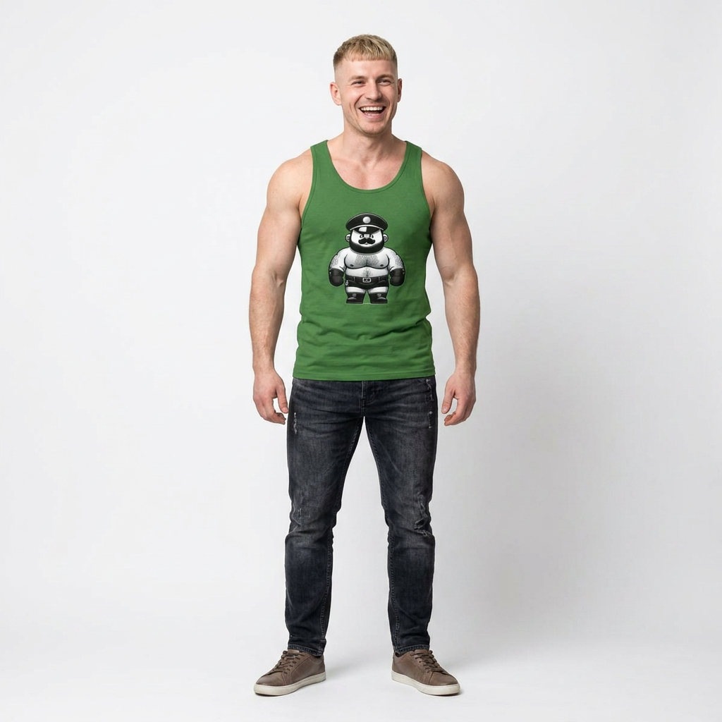 LEATHER DADDY SMALLS TANK- POP UP EDITION