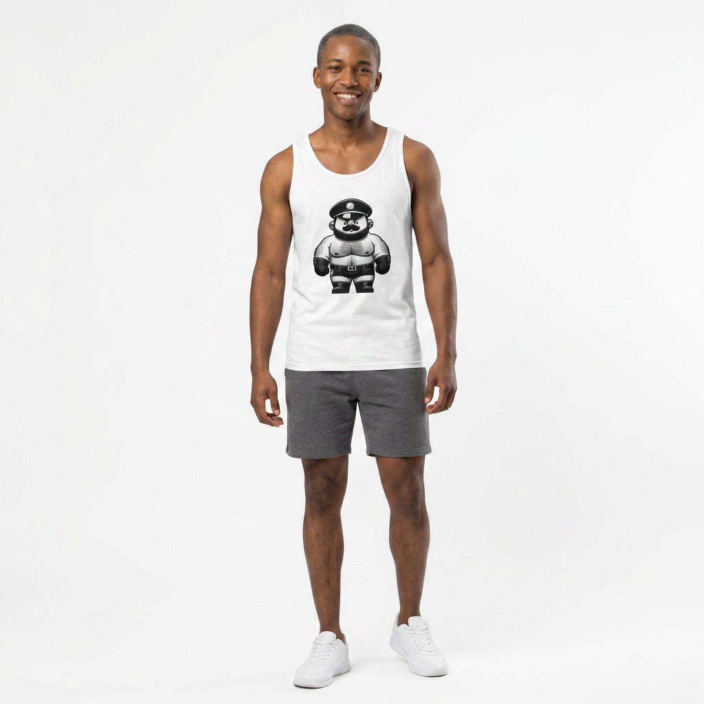 LEATHER DADDY SMALLS TANK- POP UP EDITION