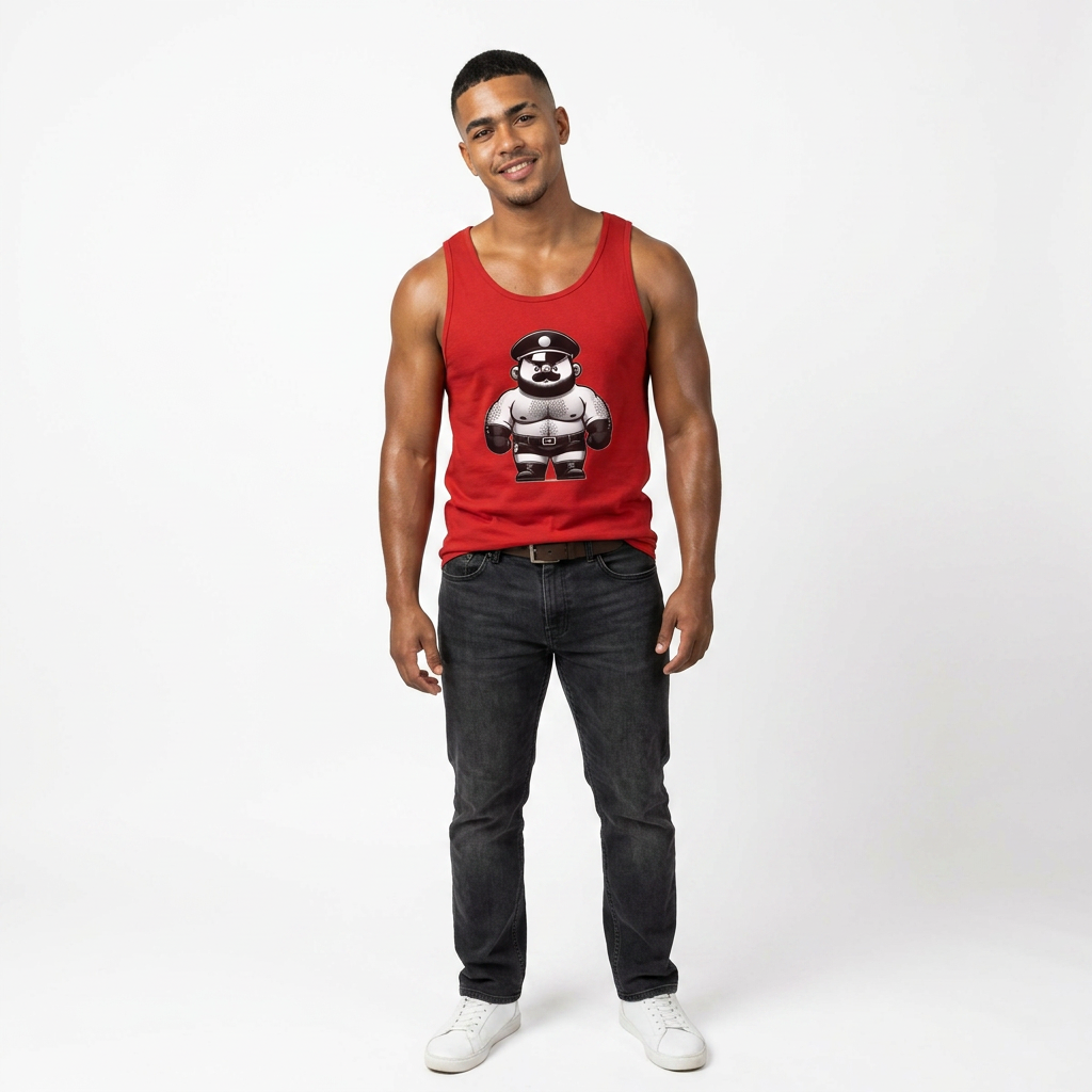 LEATHER DADDY SMALLS TANK- POP UP EDITION