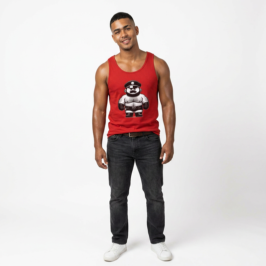 LEATHER DADDY SMALLS TANK- POP UP EDITION