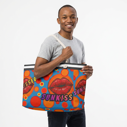 "SUNKISSED" POP ART - WEEKENDER/BEACH BAG