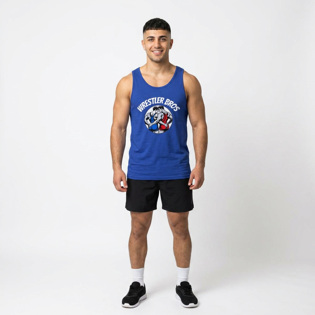 WRESTLER BROS- CHEEKY CHAMPIONS TANK TOP