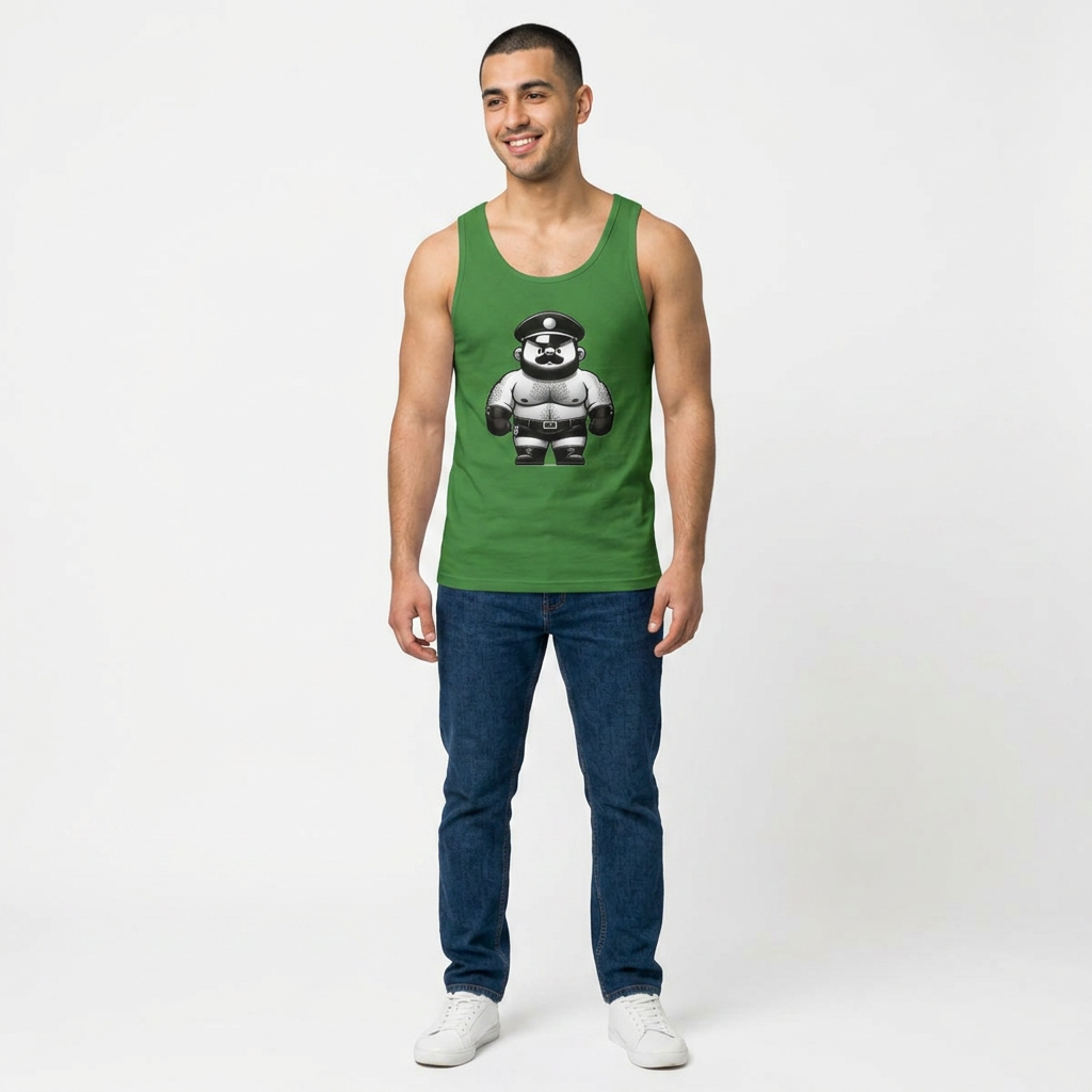 LEATHER DADDY SMALLS TANK- POP UP EDITION
