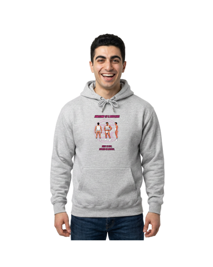 ANATOMY OF A BEEFCAKE HOODIE - BUILT IN NYC, FORGED IN MUSCLE