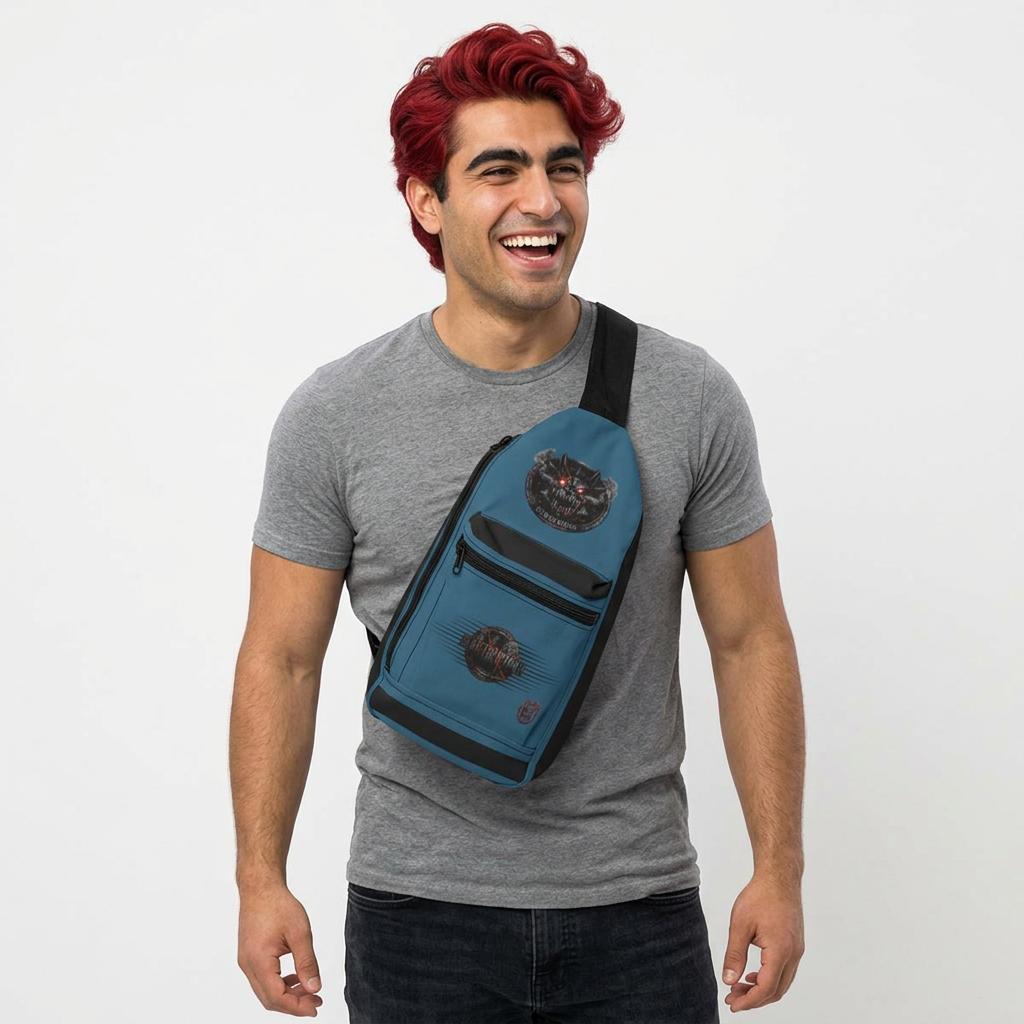 THE OBSCURO COLLECTION: MAYHEM MANIFESTED- HYENA OSCURO-BLUE OPS SLING BAG