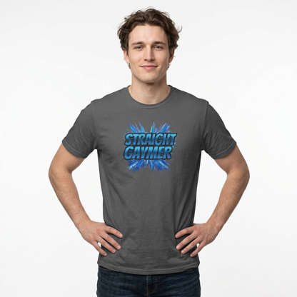 STRAIGHT GAYMER MODE TEE-COMIC STYLE GAMING GRAPHIC