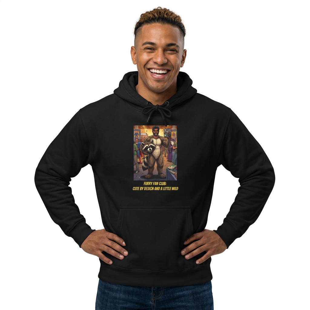 BFCK FURRY FAN CLUB, CUTE BY DESIGN HOODIE- DANTE EDITION