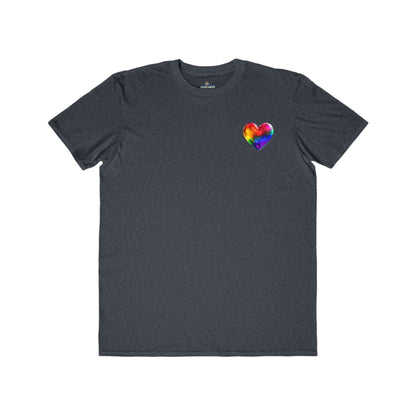 🌈PRIDE COLLECTION - THE HEART-ON TEE —  LIGHTWEIGHT PRIDE SHIRT