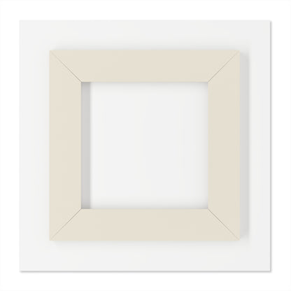 💥 "Masked Heat" — Glossy Acrylic Wall Print