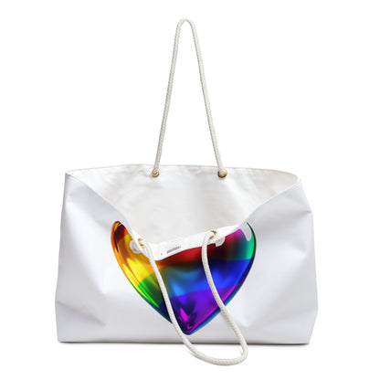 🌈PRIDE COLLECTION -THE BIG HEART-ON WEEKENDER BAG
