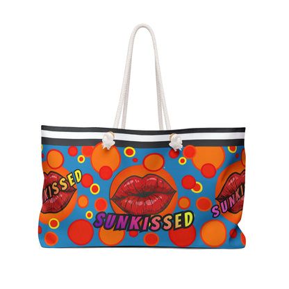 "SUNKISSED" POP ART - WEEKENDER/BEACH BAG