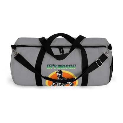 LET’S WRESTLE!- RETRO BEEFCAKES DUFFEL BAG