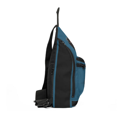 THE OBSCURO COLLECTION: MAYHEM MANIFESTED- HYENA OSCURO-BLUE OPS SLING BAG