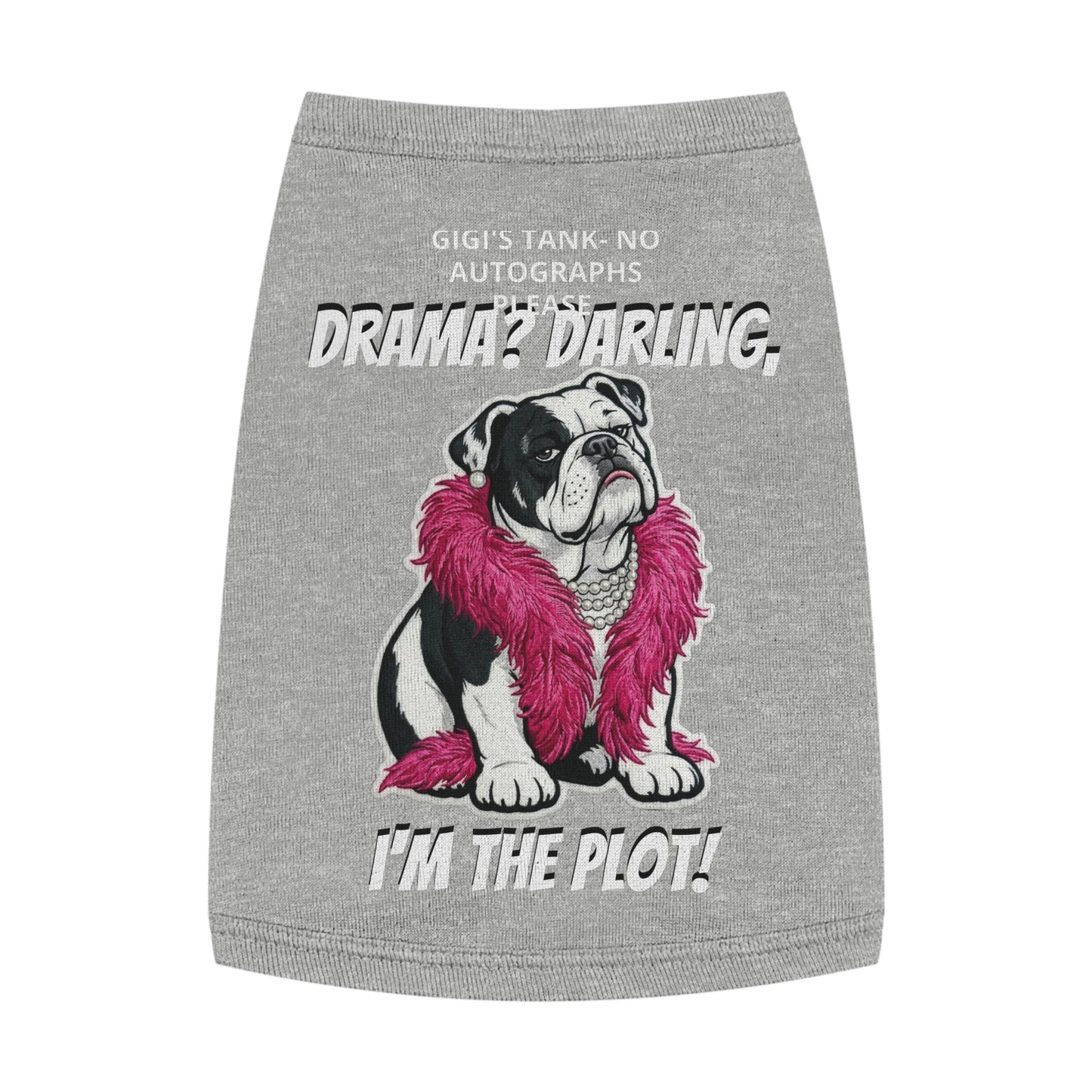 "DRAMA DARLING"-  (PERSONALIZE IT) TANK TOP (I'M THE PLOT EDITION)