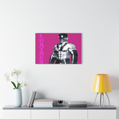 LEATHER: NEON NYC NIGHTS - ACRYLIC PRINT 30″x 20″ or 20"x16"