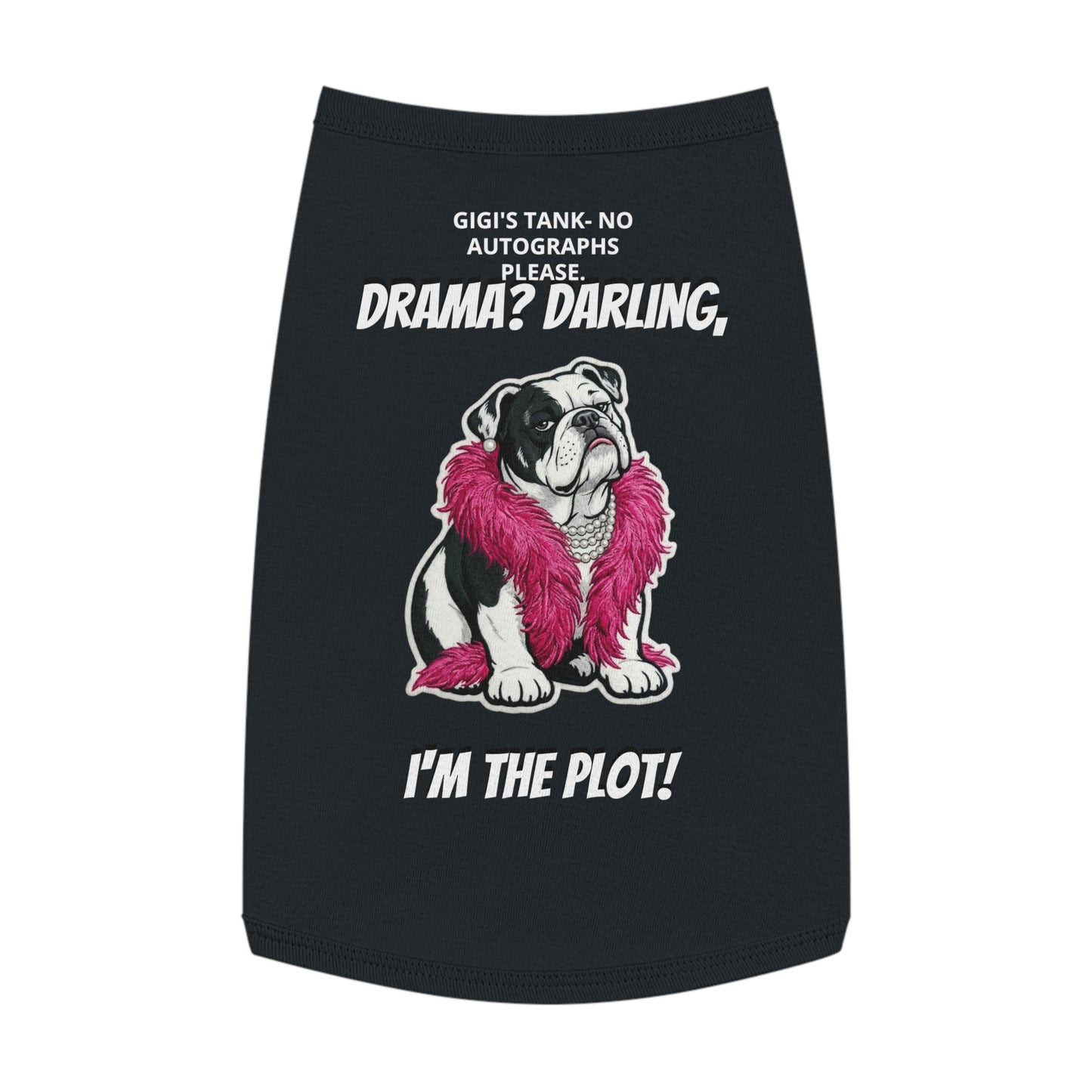 "DRAMA DARLING"-  (PERSONALIZE IT) TANK TOP (I'M THE PLOT EDITION)