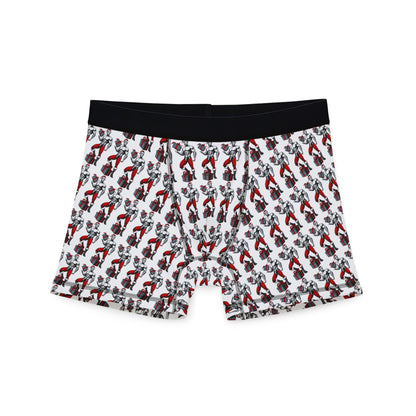 BEEFCAKE PAPI SANTA, MEN'S BOXER BRIEFS