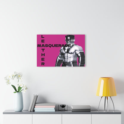 Acrylic Prints (French Cleat Hanging) - Leather Masquerade Style Print