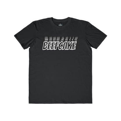 BEEFCAKE CLASSIC FLOATING TEXT TEE SHIRT- EVERYDAY, FOR EVERYONE- THE BOLD EDITION