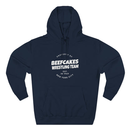 "BEEFCAKES WRESTLING TEAM PROPERTY" HOODIE - VINTAGE 1969 EDITION