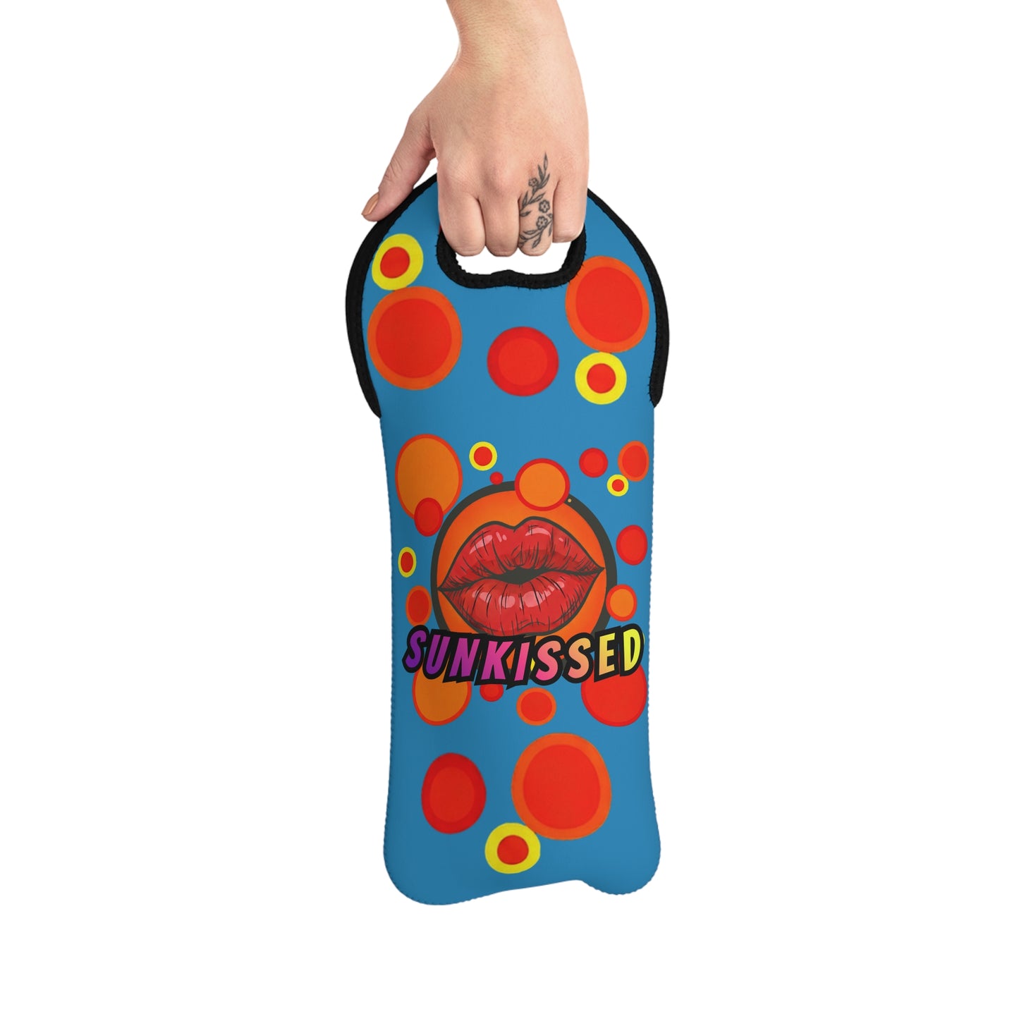 SUNKISSED WINE TOTE - SUMMER SIP AND TWIRL EDITION
