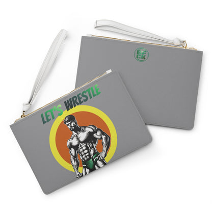 LET’S WRESTLE! - MEN'S RETRO MUSCLE CARRY ALL POUCH