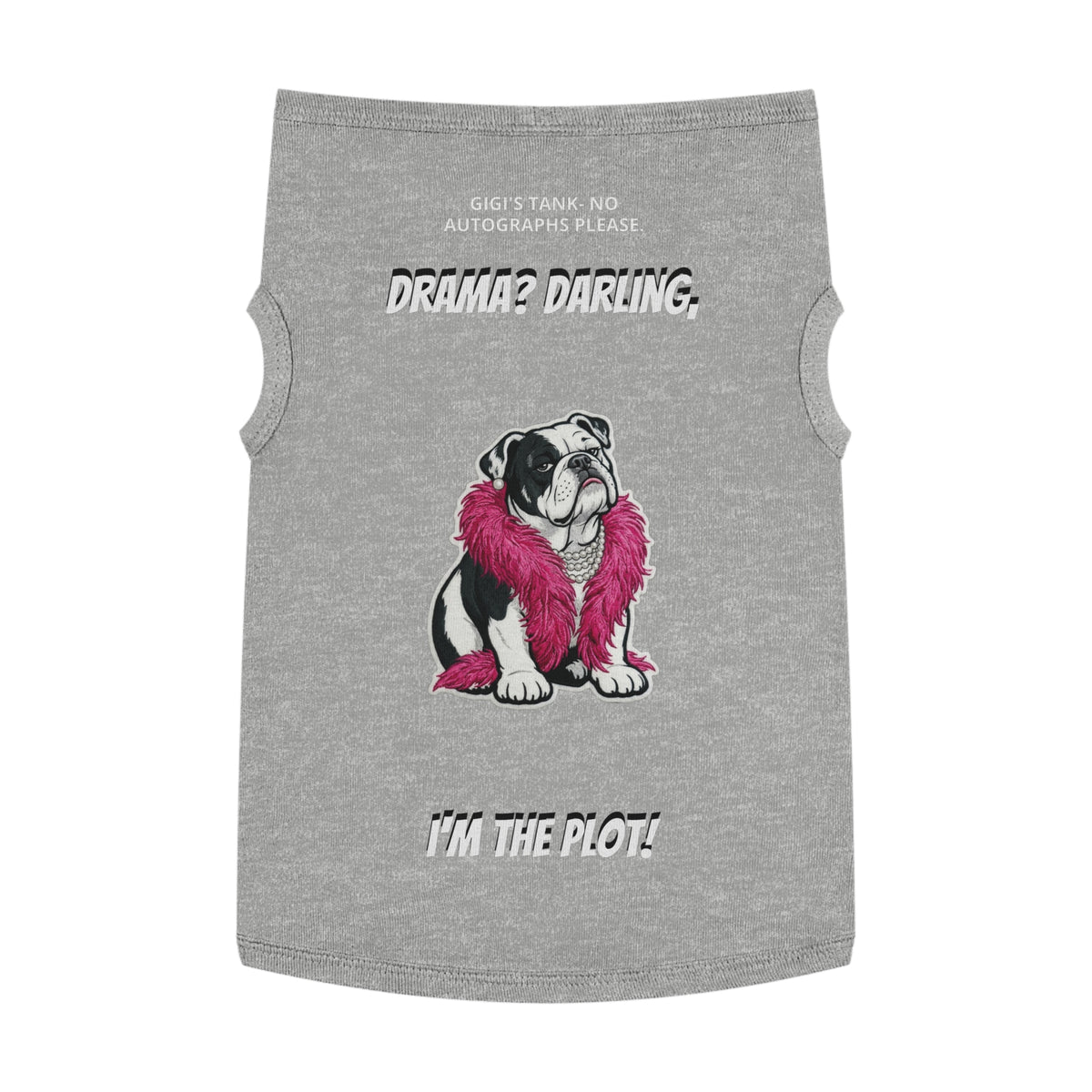 "DRAMA DARLING"-  (PERSONALIZE IT) TANK TOP (I'M THE PLOT EDITION)