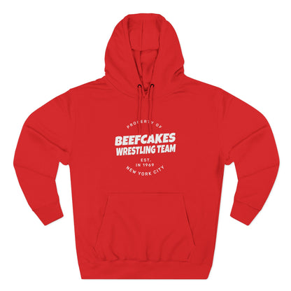 "BEEFCAKES WRESTLING TEAM PROPERTY" HOODIE - VINTAGE 1969 EDITION